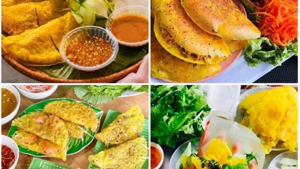 Bánh xèo on the Saigon food tour