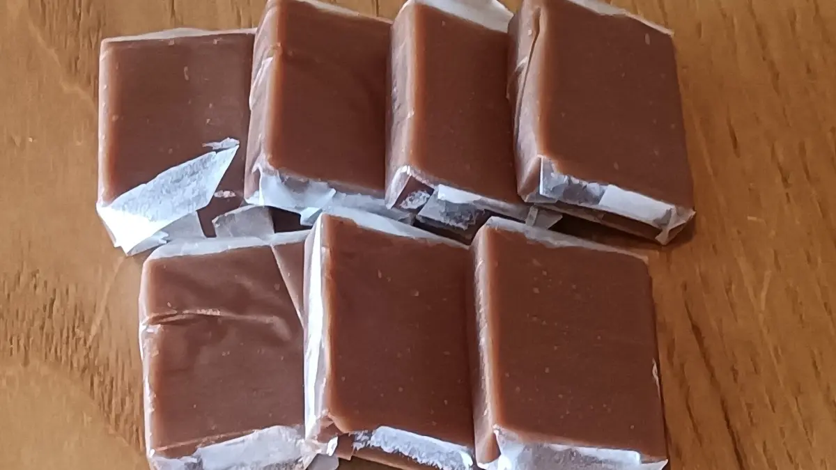 Ben Tre Coconut Candy Wrapped coconut candies, a Ben Tre specialty