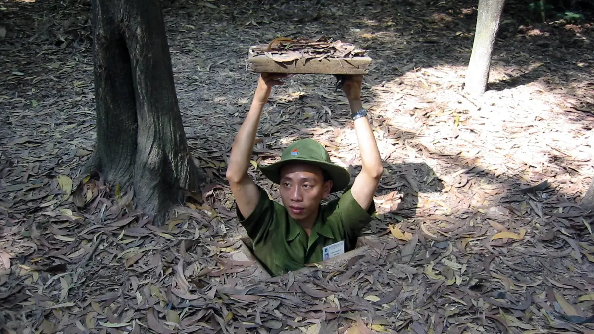 Cu Chi Tunnels – Hidden Entrance