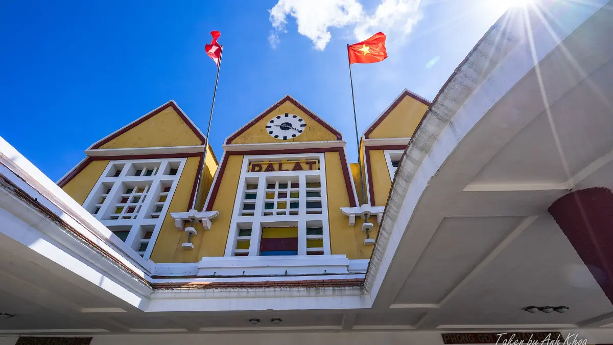 Dalat Railway Station: Art Deco Gem & Trai Mat Train
