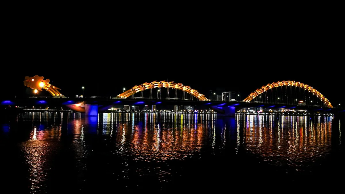 Da Nang – Dragon Bridge at Night