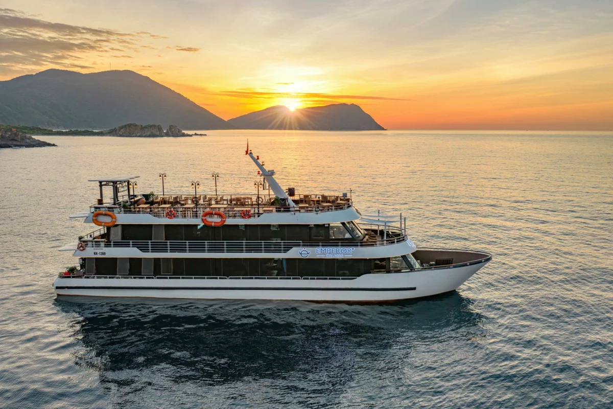 Emperor Cruises Legend Nha Trang: Bay Day Cruise & Sunset Symphony Cruise