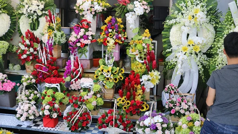 Ho Thi Ky Flower Market, Saigon