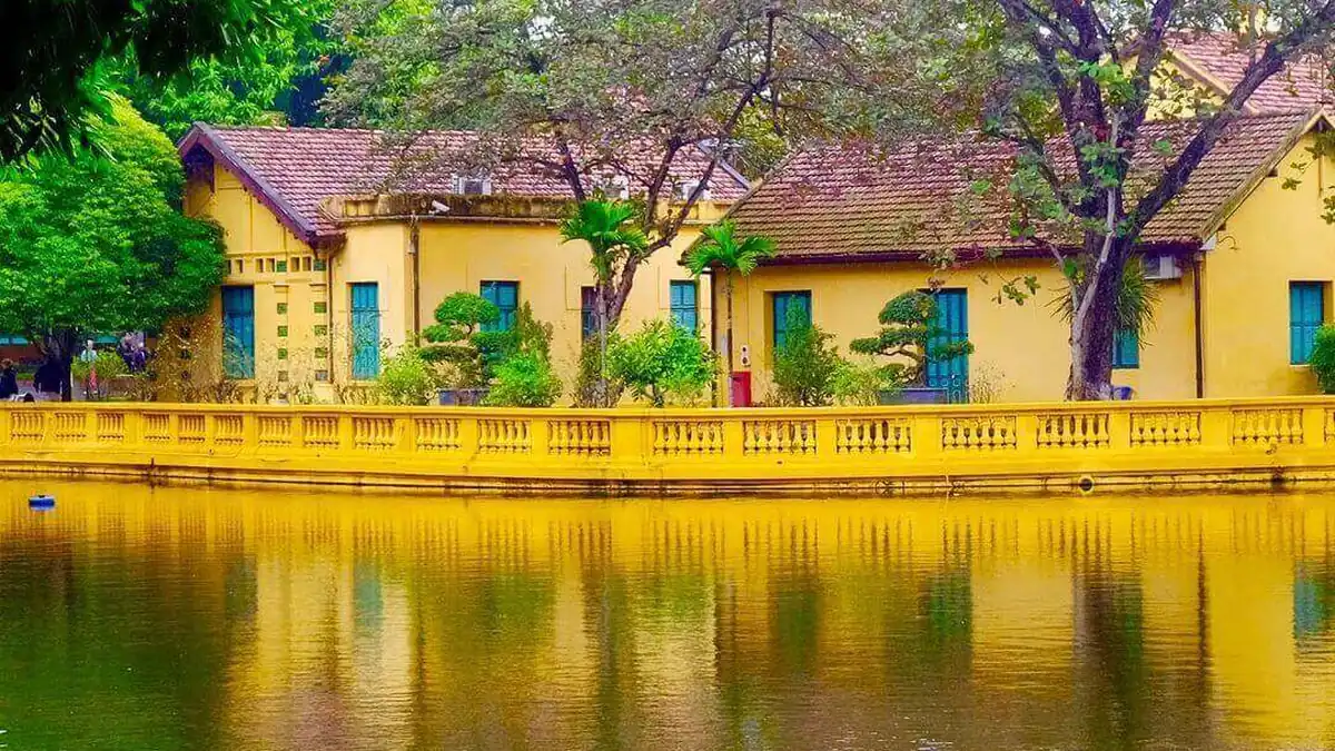 House No. 54 where Ho Chi Minh lived from 1954 to 1958, Hanoi