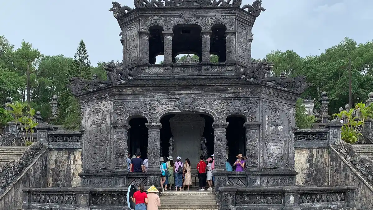 Khai Dinh Mausoleum, Hue Mausoleum of Emperor Khai Dinh, one of the royal tombs of Hue