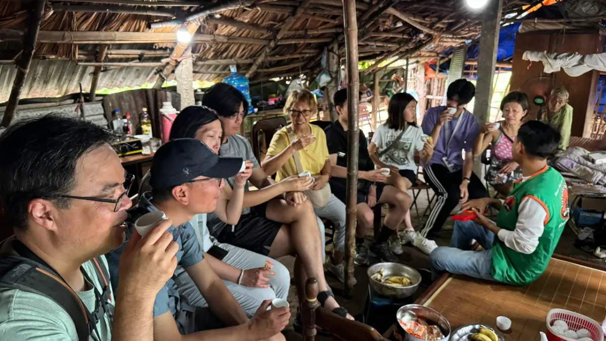 Local eatery on the Saigon foodie tour