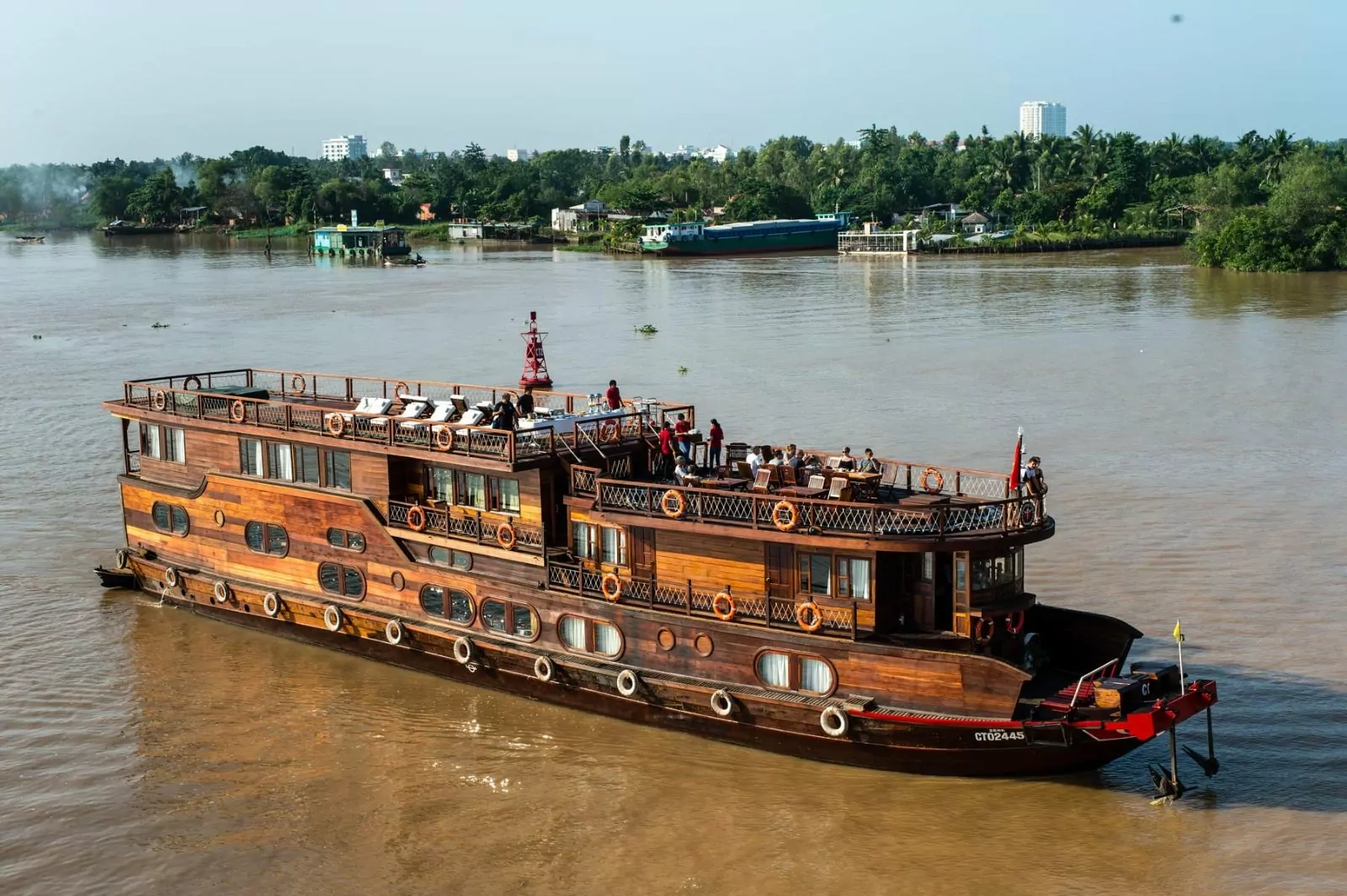 On board the Mekong Eyes Classic
