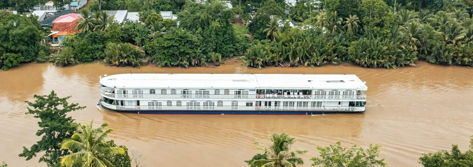 Mekong Princess on the Cho Gao canal
