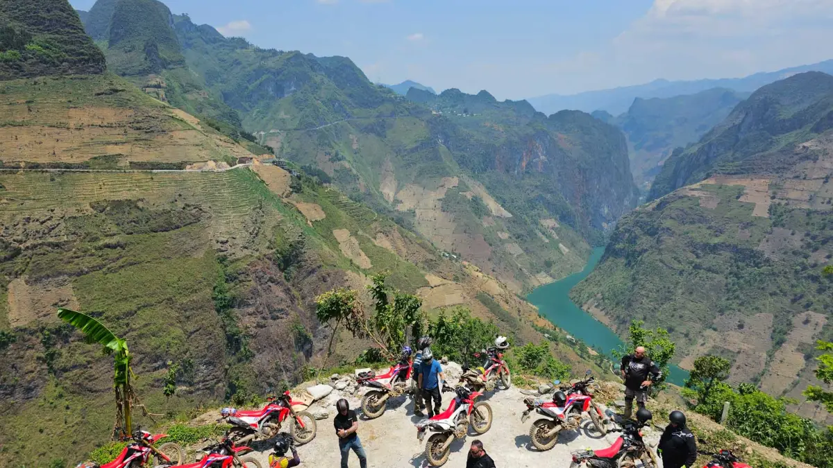 Nho Que river viewpoint