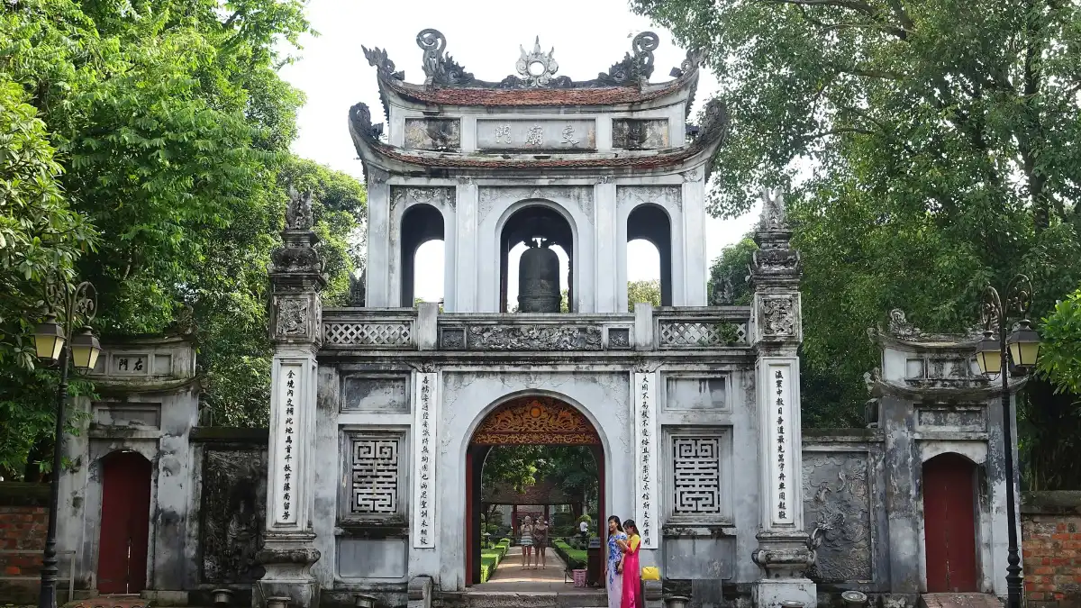 Temple of Literature Main Gate, Hanoi