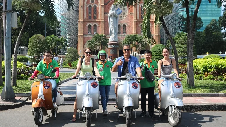 The Insider’s Saigon Tour by Vintage Vespa (4.5 Hours)