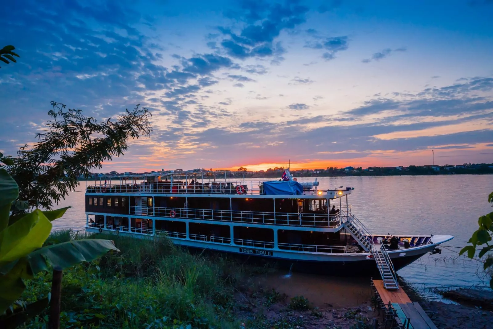 Mekong sunset