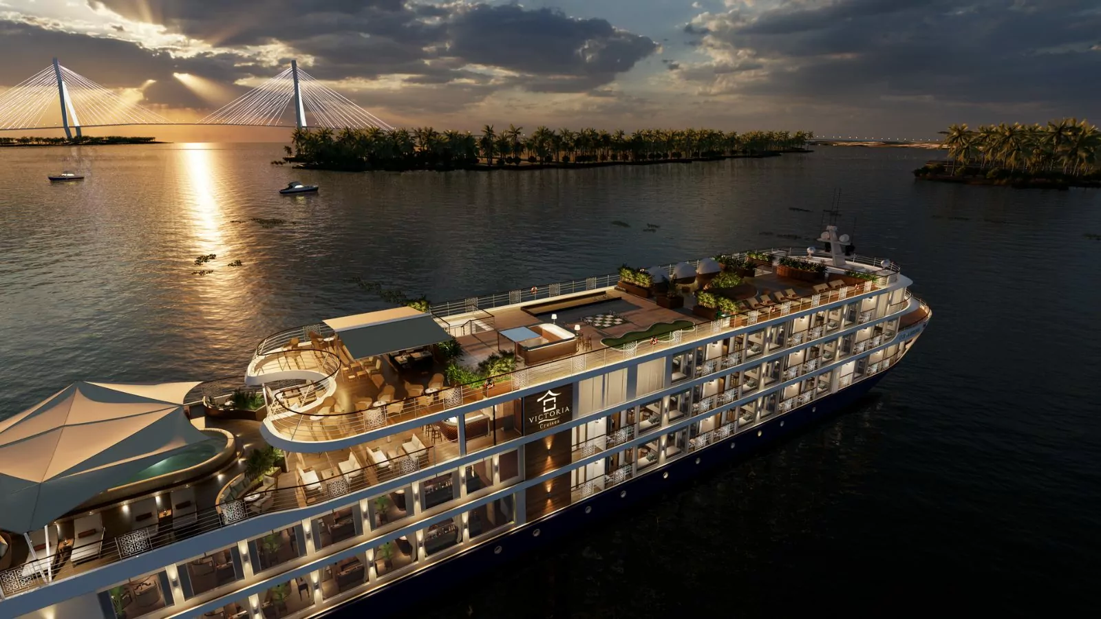 Victoria Mekong Cruise Downstream 8 Days: Siem Reap to Saigon via Phnom Penh