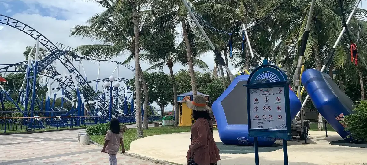 VinWonders Nha Trang amusement park on Hon Tre island
