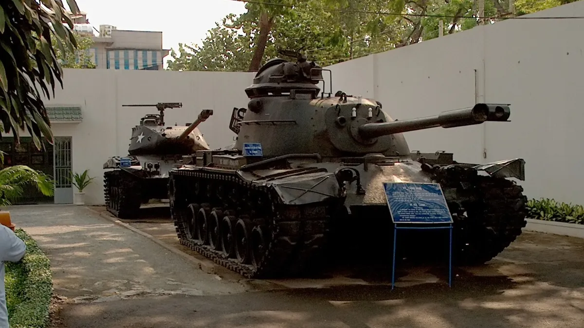 War Remnants Museum – Tanks in the Courtyard